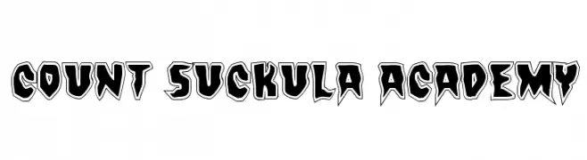Count Suckula Academy  フリーフォントのダウンロード
