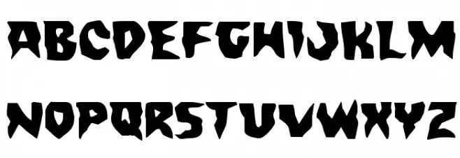 Count Suckula Expanded Schriftart Groß