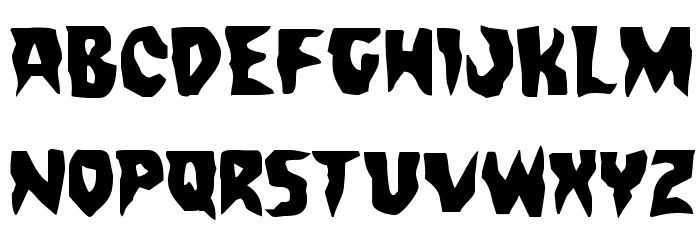 Count Suckula Font LOWERCASE