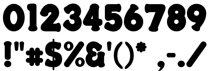 Count and Spell Font OTHER CHARS