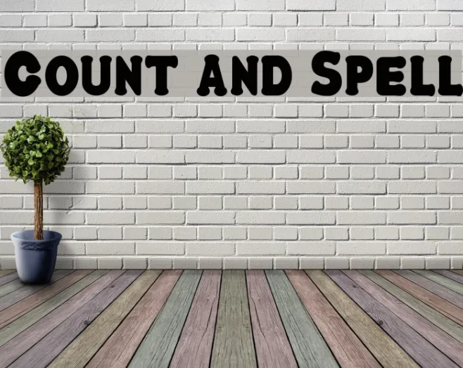 Count and Spell Example 1