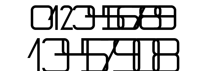 Countdowner Regular Font OTHER CHARS
