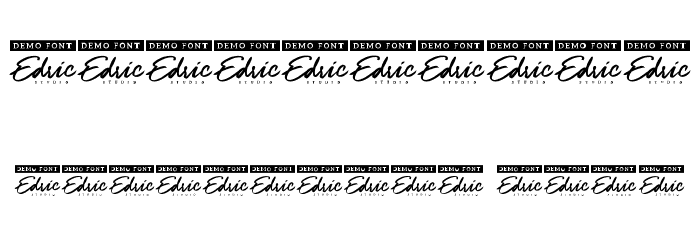 Counter Stream Demo Font OTHER CHARS