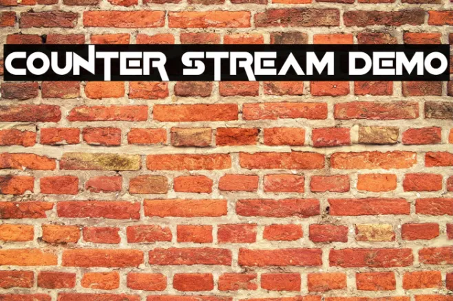 Counter Stream Demo Example 1