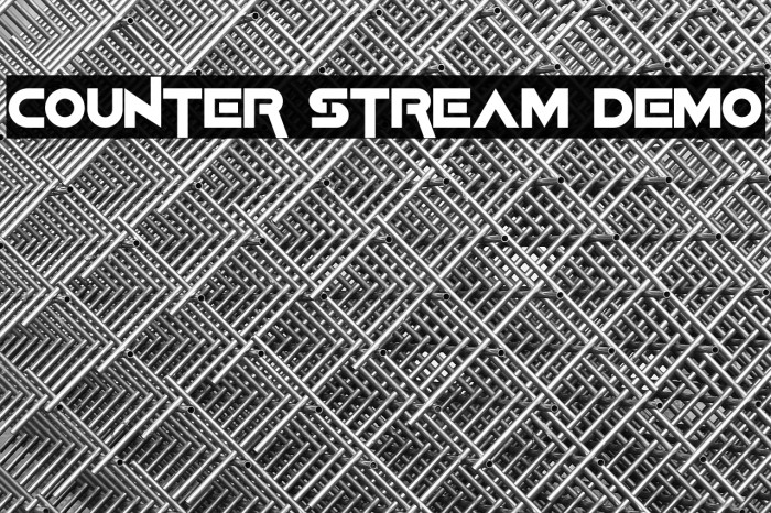 Counter Stream Demo Example 2