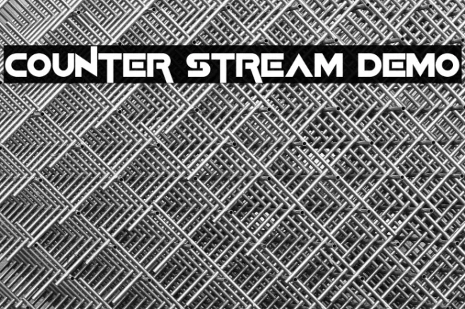 Counter Stream Demo Example 2