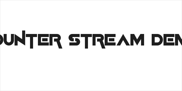 Counter Stream Demo Logo