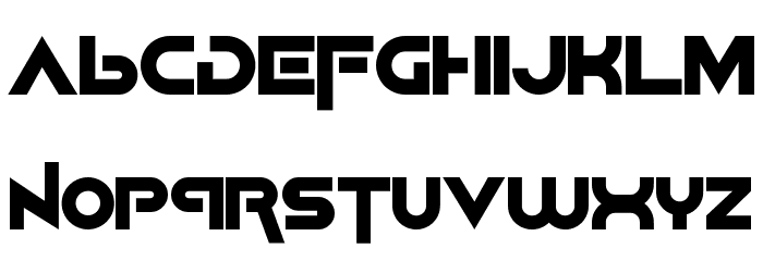 Counter Stream Demo Font LOWERCASE