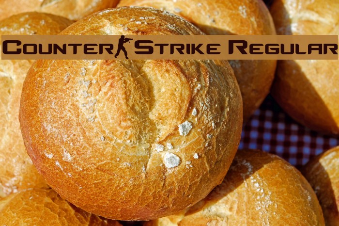 Counter-Strike Regular Font examples