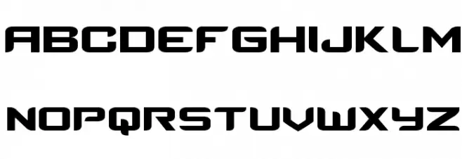 Counter-Strike Regular Font LOWERCASE