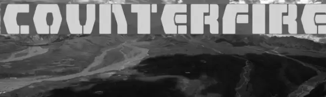 Counterfire Font examples
