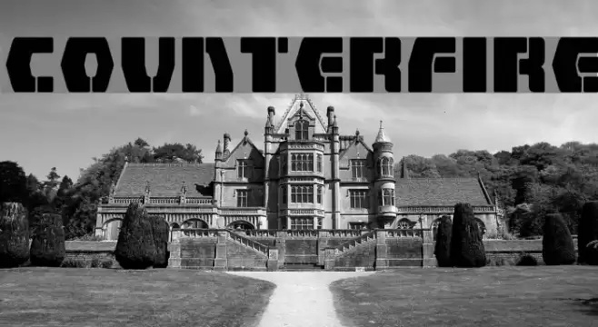 Counterfire Font examples