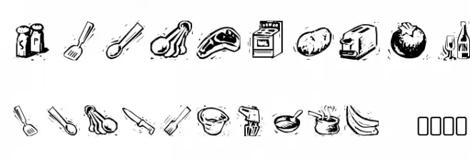 Counterscraps-Regular Font OTHER CHARS