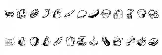Counterscraps-Regular Schriftart Kleinbuchstaben