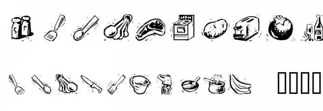 Counterscraps Font OTHER CHARS