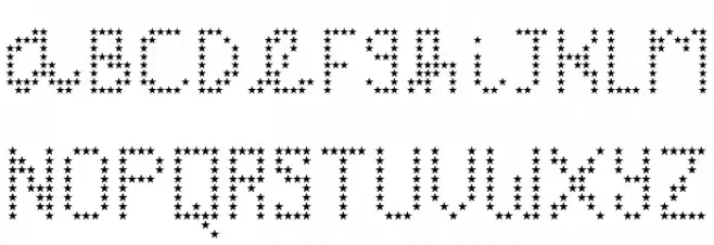 Counting Stars Regular Fuentes MAYÚSCULAS