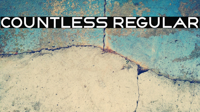 Countless Regular Example 2