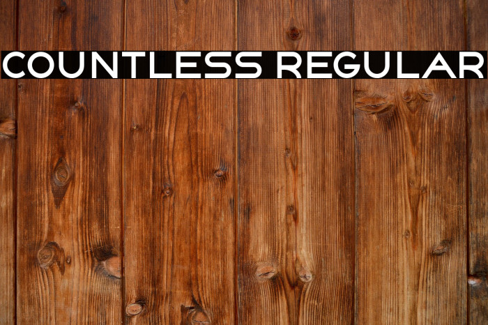 Countless Regular Example 3