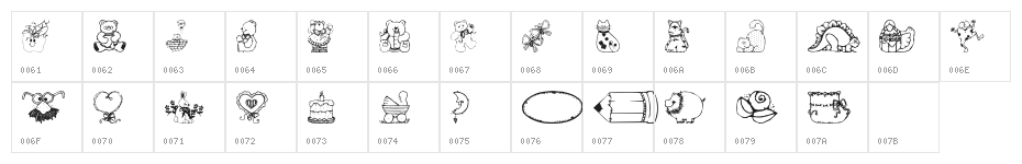 Country Cuties Character Map
