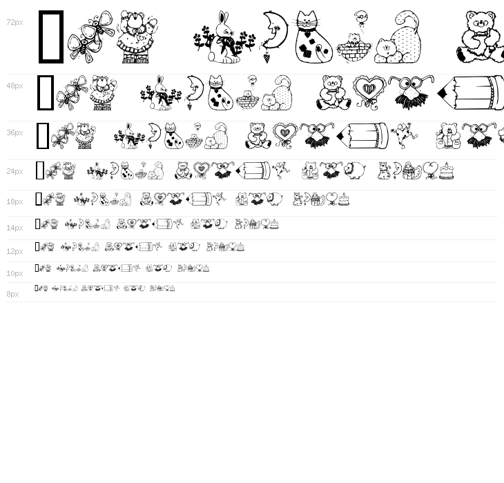 Country Cuties Waterfall