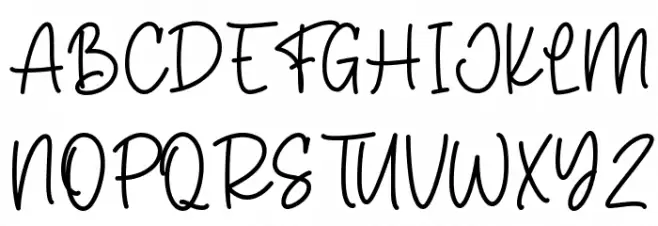 Country Field Шрифта ВЕРХНИЙ