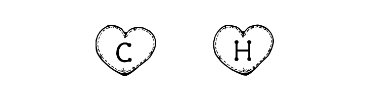 Country Hearts Font