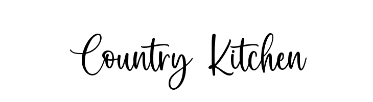 Country Kitchen  नि: शुल्क फ़ॉन्ट्स डाउनलोड