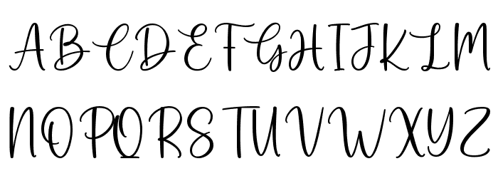 Country Kitchen Font UPPERCASE