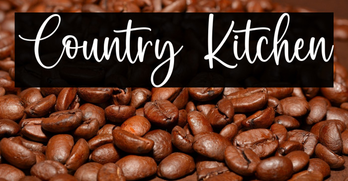 Country Kitchen Example 2