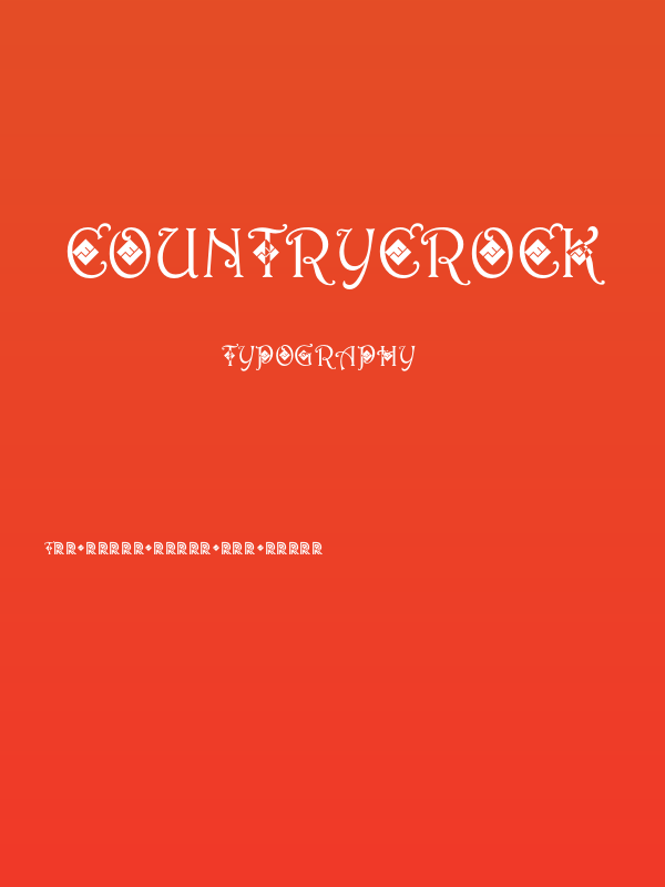 CountryCrock Poster