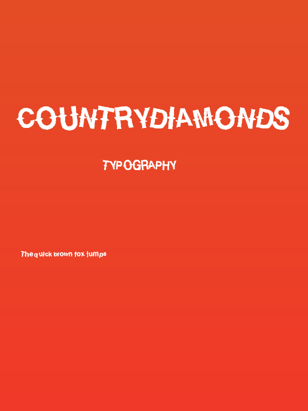 CountryDiamonds Poster