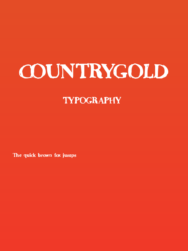 CountryGold Poster