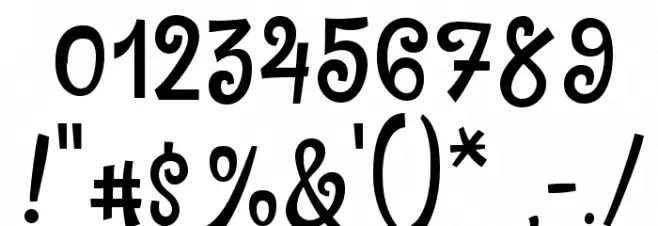 Countryhouse Font OTHER CHARS