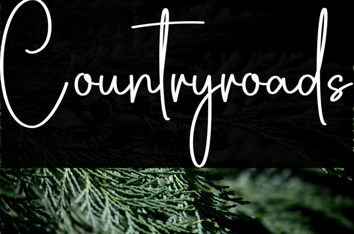 Countryroads Example 1