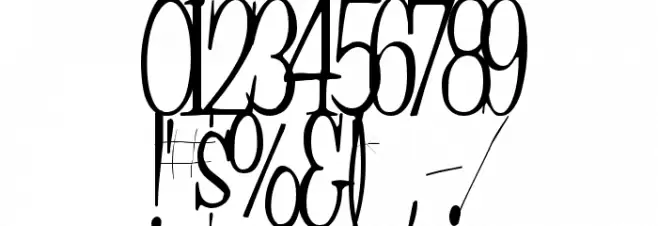 Countryside Normal Font OTHER CHARS