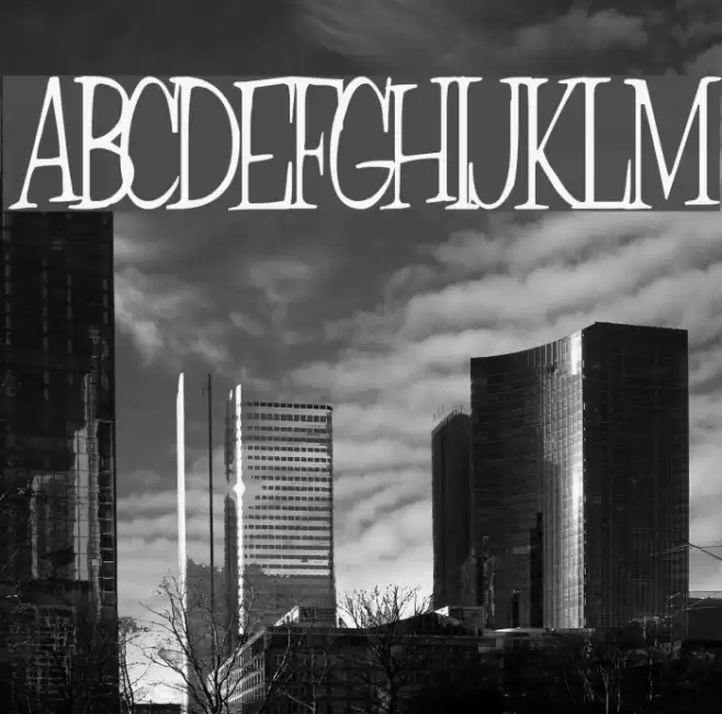 Countryside Normal Font examples