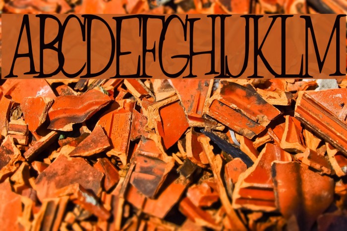 Countryside Normal Font examples