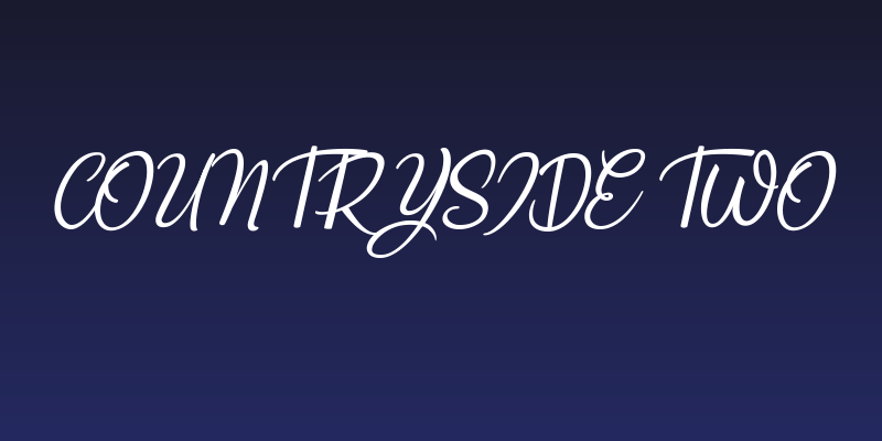 Countryside two Social Header