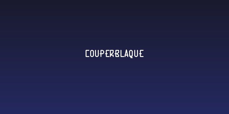 CouperBlaque Social Header