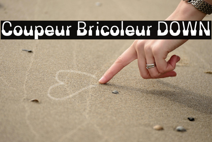 Coupeur Bricoleur DOWN Example 3