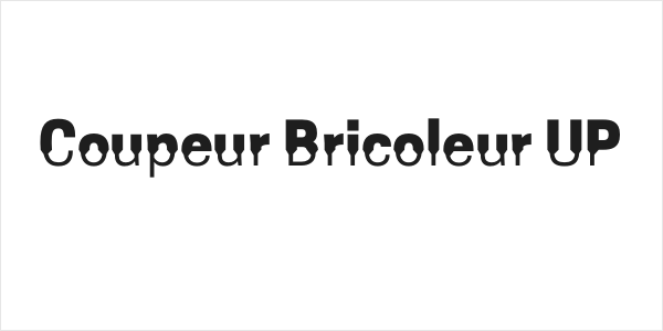 Coupeur Bricoleur UP Logo