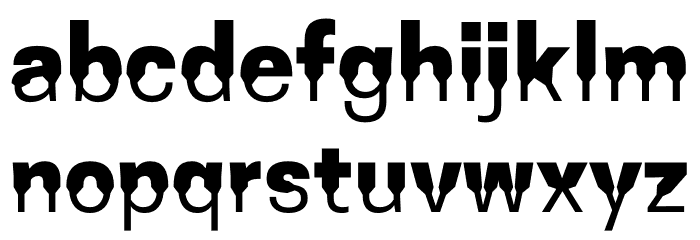 Coupeur Bricoleur UP Font LOWERCASE