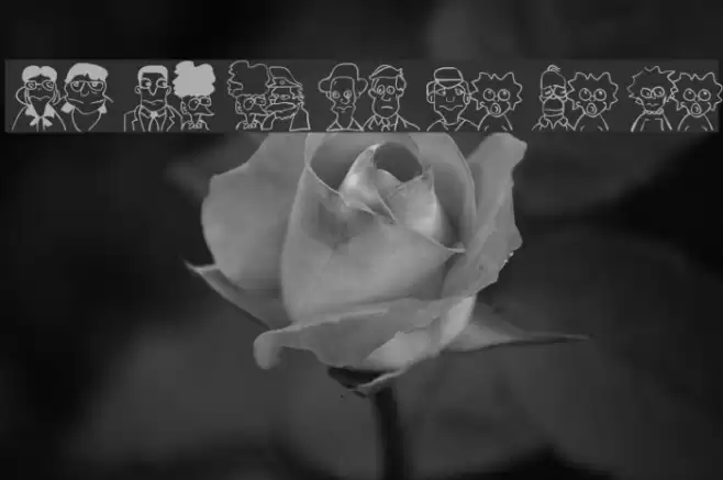 Couples Schriftart examples