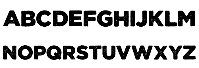 Courage Road Font LOWERCASE