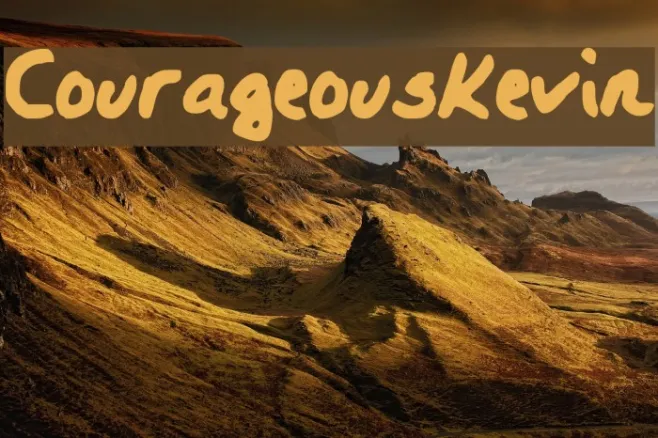 CourageousKevin Example 3