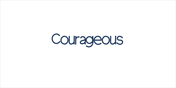 Courageous Logo