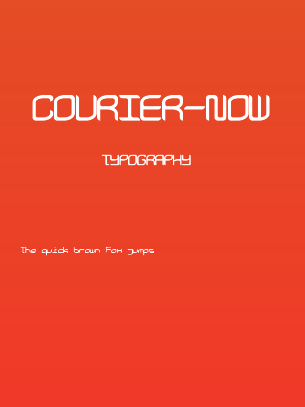 Courier-Now Poster