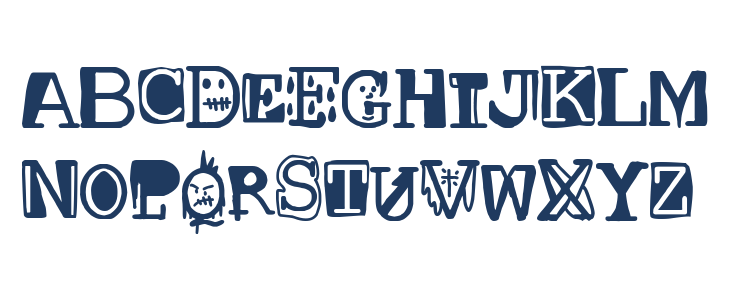 Courier punk Version Lowercase