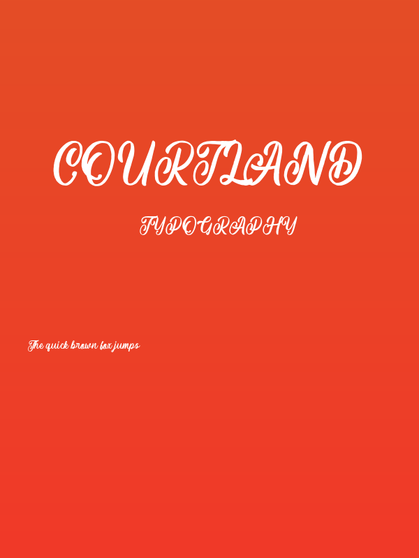 Courtland Poster