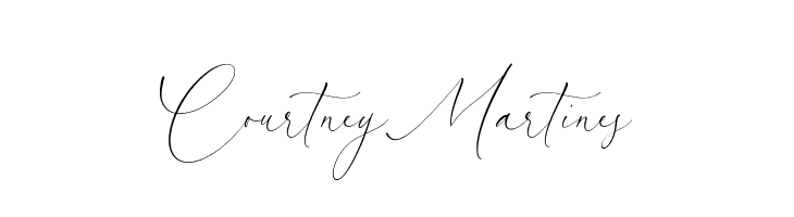 Courtney Martines  免费字体下载